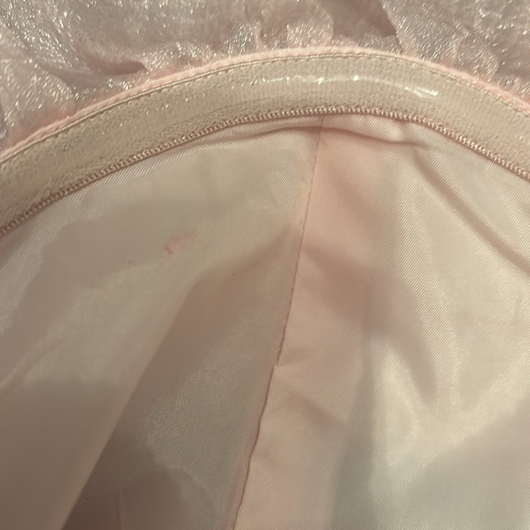 ASOS Light Pink Strapless Ruffle Dress - Picture 7 of 7